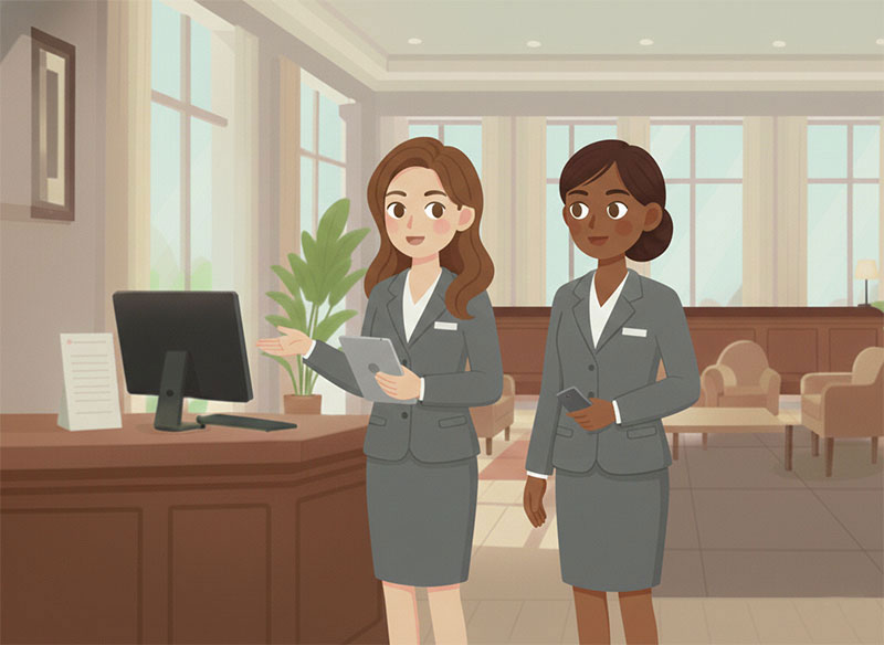 日本のホテル・旅館で活躍したい留学生と、その成長を支える先生方へ